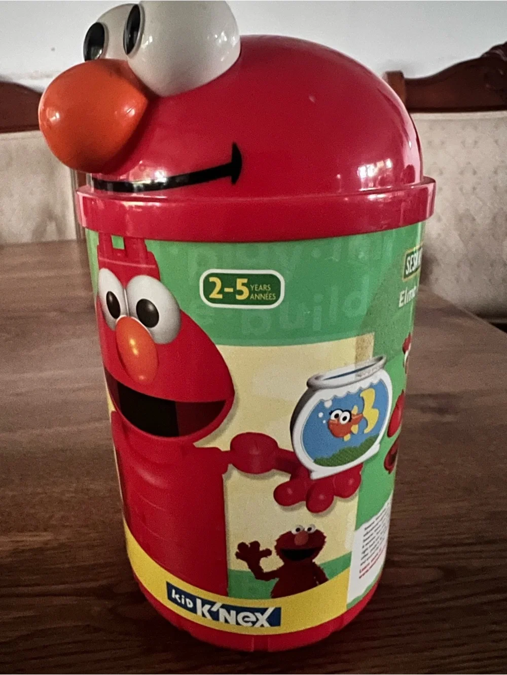 Vintage Kid K'NEX Sesame Street Elmo Building Set